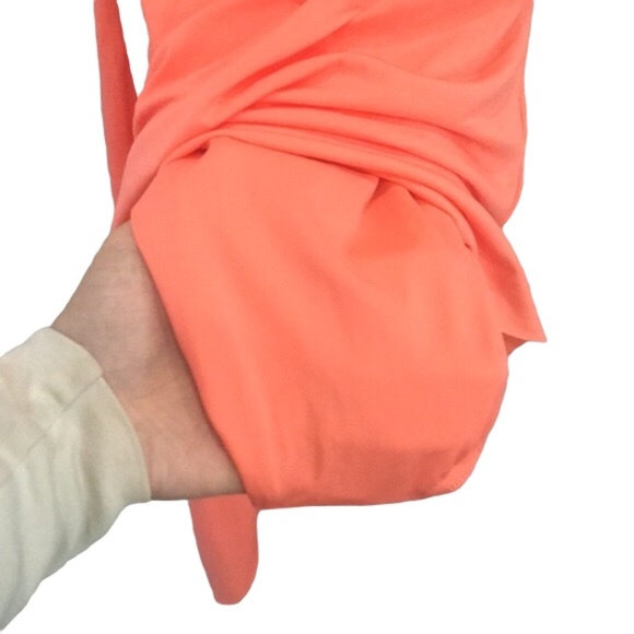 Lyrical costume in soft orange / peach with headpiece Size 7/8 - Picture 6 of 7